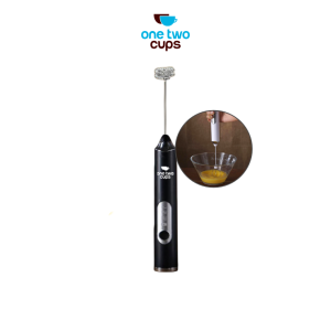 One Two Cups Hand Mixer Mini 2 in 1 Pengocok Telur Whisk Milk Frother - HM23
