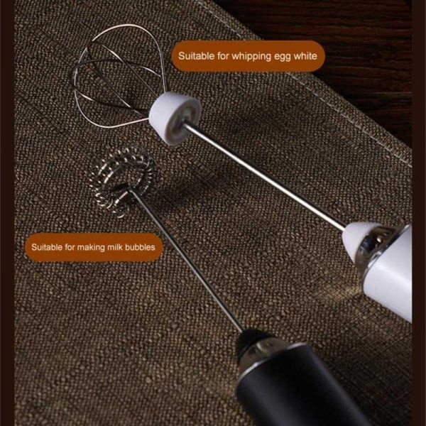 One Two Cups Hand Mixer Mini 2 in 1 Pengocok Telur Whisk Milk Frother - HM23