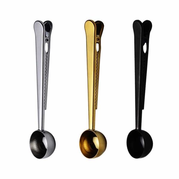One Two Cups Sendok Takar Kopi Teh Measuring Spoon with Clip - G166
