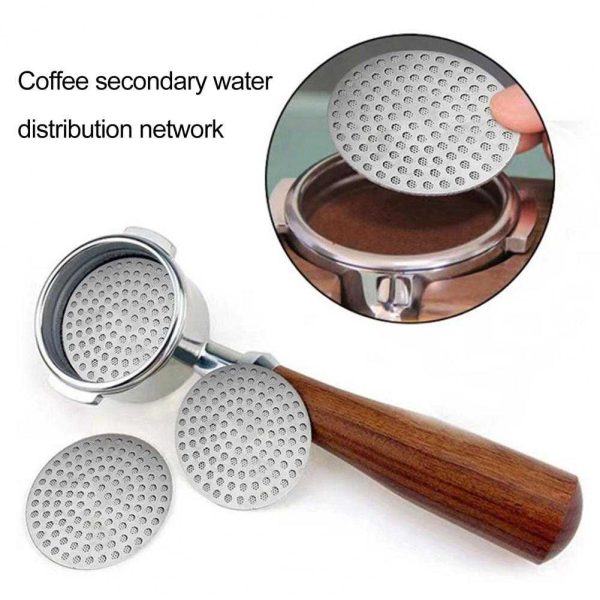 One Two Cups Puck Screen Portafilter Espresso Double Layer 150 Micron - SUS304