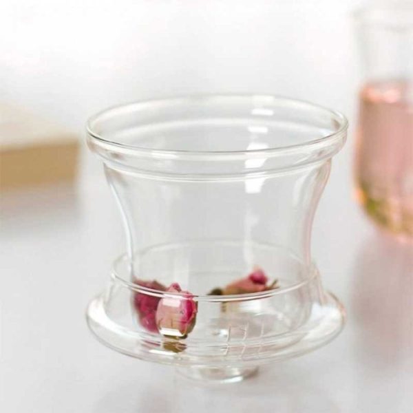 One Two Cups Cangkir Teh Tea Cup Heat Proof with Infuser Filter 420 ml