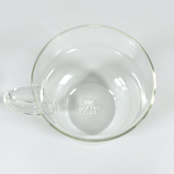 One Two Cups Cangkir Teh Tea Cup Heat Proof with Infuser Filter 420 ml