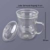 One Two Cups Cangkir Teh Tea Cup Heat Proof with Infuser Filter 420 ml