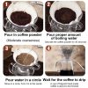 One Two Cups Filter Penyaring Kopi V60 Flower Cone Coffee Dripper - BC105