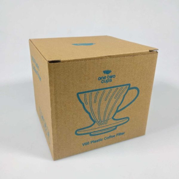 One Two Cups Filter Penyaring Kopi V60 Flower Cone Coffee Dripper - BC105