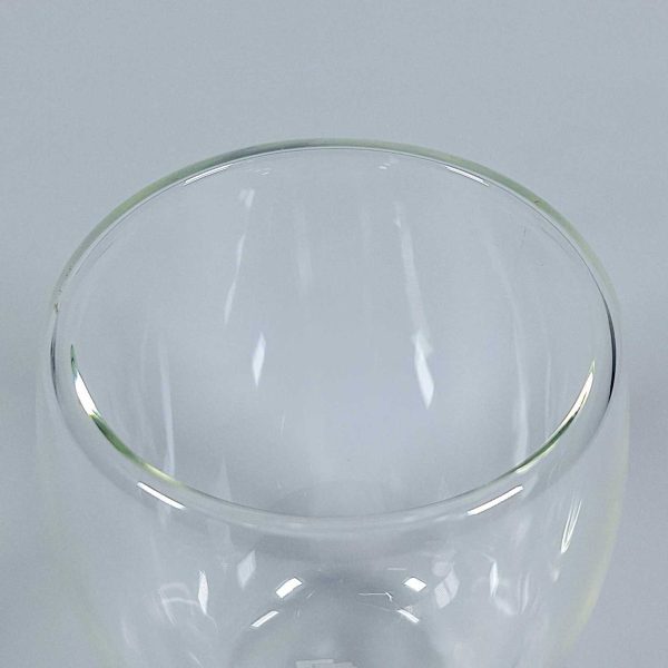 One Two Cups Gelas Kopi Anti Panas Double Wall Glass Borosilicate - PLY1704-350ML