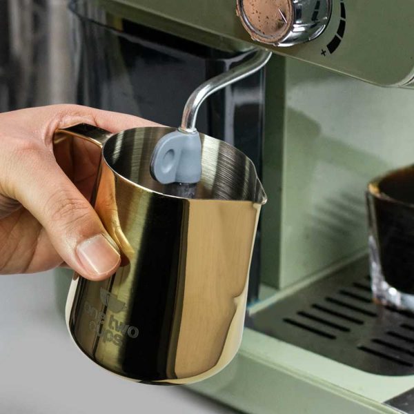 One Two Cups Gelas Milk Jug Kopi Espresso Latte Art Stainless 350ml - AA0052