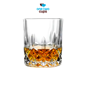 One Two Cups Gelas Crystal Old-Fashioned Rock Glass 300 ml - YJ104