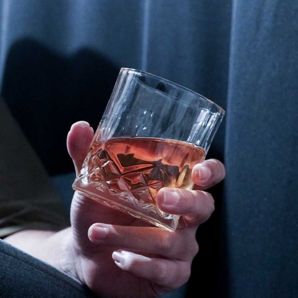 One Two Cups Gelas Crystal Old-Fashioned Rock Glass 300 ml - YJ104