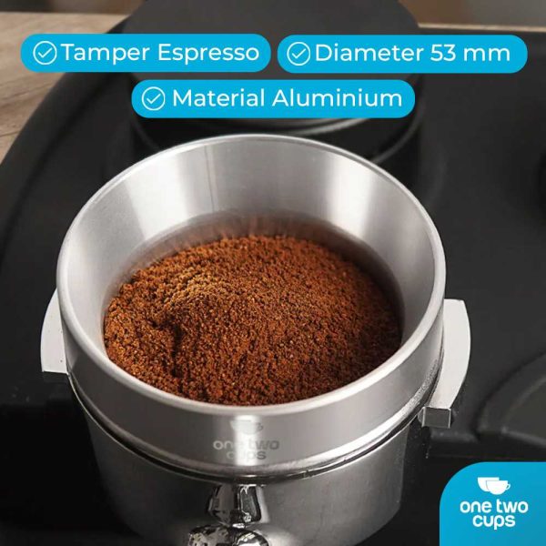 One Two Cups Dosing Ring Portafilter Espresso Machine Magnetic 53mm - YXA044