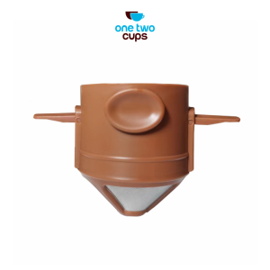 One Two Cups Filter Penyaring Kopi Portable Cone Coffee Dripper - F-402