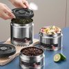 One Two Cups Toples Biji Kopi Kedap Udara Vacuum Sealed Stainless - L-750