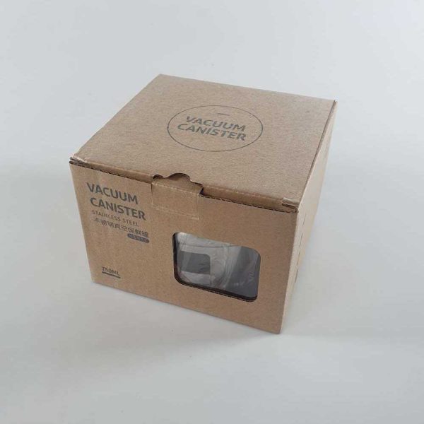 One Two Cups Toples Biji Kopi Kedap Udara Vacuum Sealed Stainless - L-750