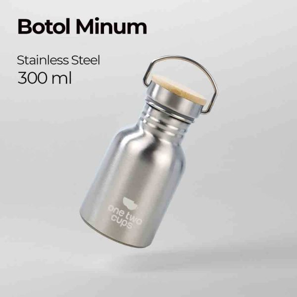 One Two Cups Botol Minum Stainless Steel Water Bottle Tumbler 300ml - YM006