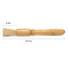 One Two Cups Kuas Pembersih Gilingan Kopi Natural Bristles Wood - JN77