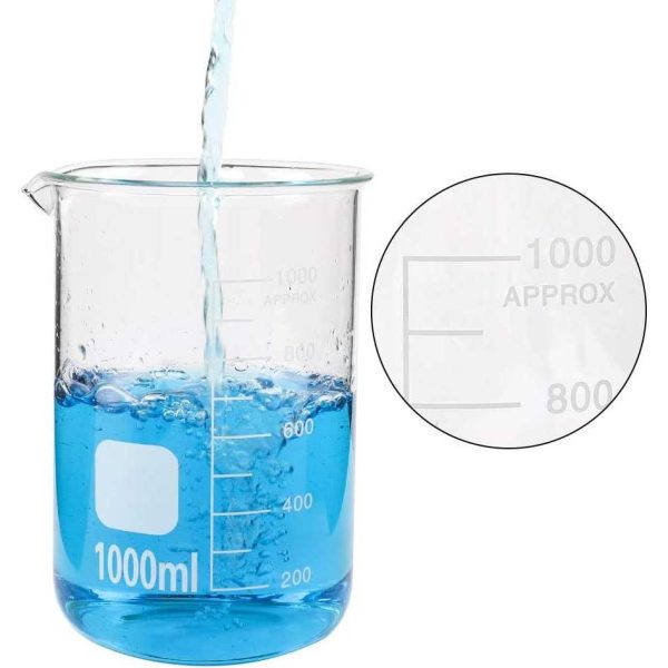 One Two Cups Gelas Ukur Lab Kimia Borosilicate Glass - GG-17