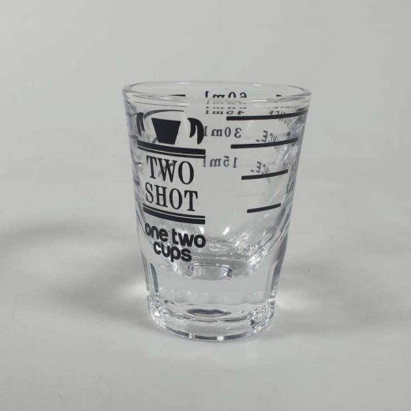 One Two Cups Gelas Kopi Expresso Shot Glass Coffee Cup 60ml - MD19