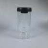 One Two Cups Toples Kaca Biji Kopi Coffee Beans Vacuum Sealed Lid - SE41 - Hitam