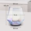 One Two Cups Gelas Minuman Diamond Crystal Borosilicate Glass 310 ml - GW107