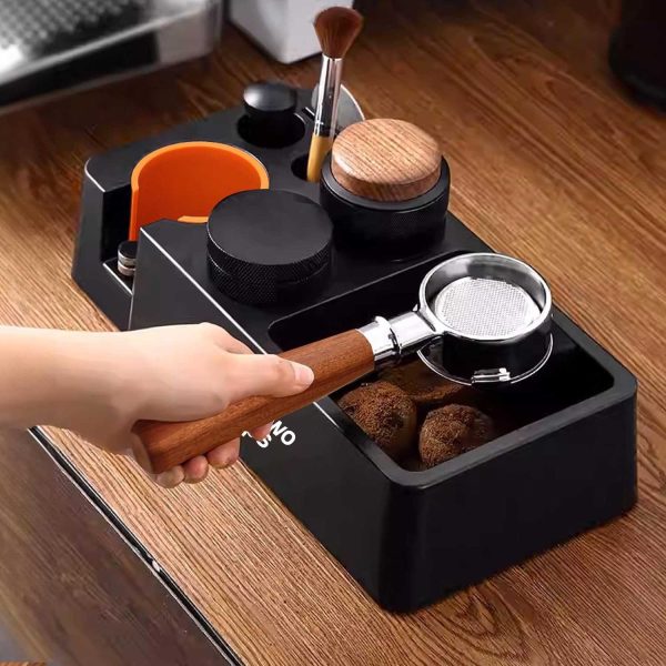 One Two Cups Wadah Ampas Kopi Knock Box with Portafilter Holder - MG34