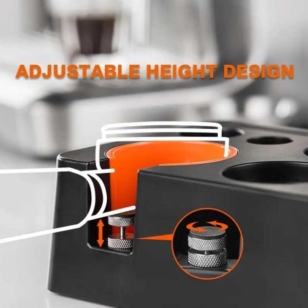 One Two Cups Wadah Ampas Kopi Knock Box with Portafilter Holder - MG34