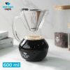 One Two Cups Coffee Server Chemex Drip Pour Over with Filter - KT