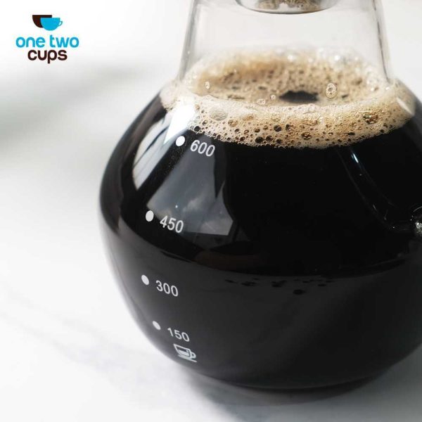 One Two Cups Coffee Server Chemex Drip Pour Over with Filter - KT