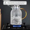 One Two Cups Teko Teh Kaca Tahan Panas Api Borosilicate Glass Pitcher - BR-11