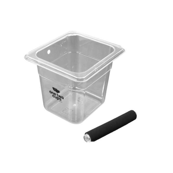 One Two Cups Wadah Ampas Kopi Espresso Knock Box Container - Fen175