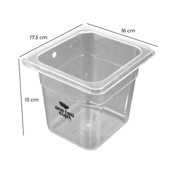 One Two Cups Wadah Ampas Kopi Espresso Knock Box Container - Fen175