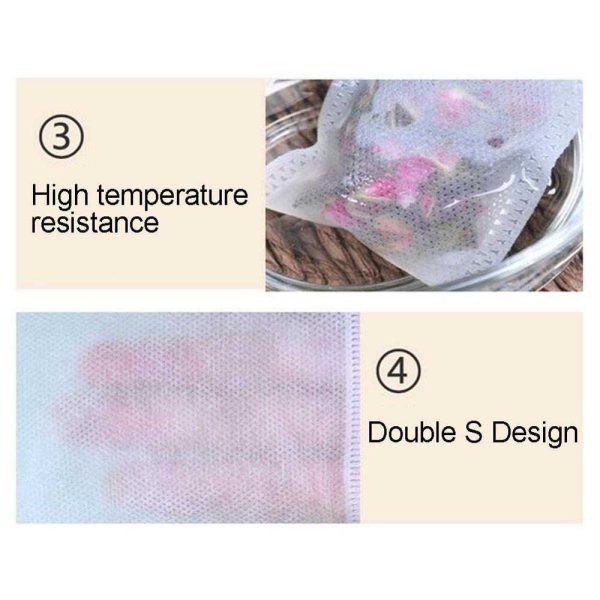 One Two Cups Kantong Filter Saringan Teh Teabag Disposable 100 PCS - M100