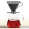 One Two Cups Filter Penyaring Kopi V60 Cone Coffee Dripper Plastik - SE105 - Grey
