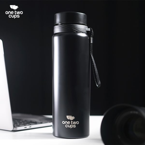 ginee_20241216213657836_2451804385.jpg One Two Cups Botol Minum Termos Air Panas Dingin Stainless Steel 1L - TC11