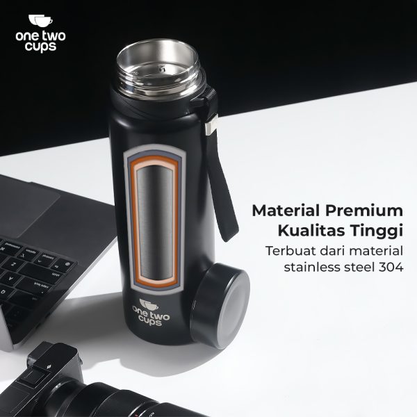 ginee_20241216213659842_9225699525.jpg One Two Cups Botol Minum Termos Air Panas Dingin Stainless Steel 1L - TC11