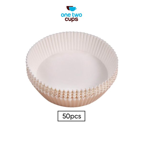 One Two Cups Kertas Minyak Alas Air Fryer Paper Oilproof 16cm 50 PCS - XK16