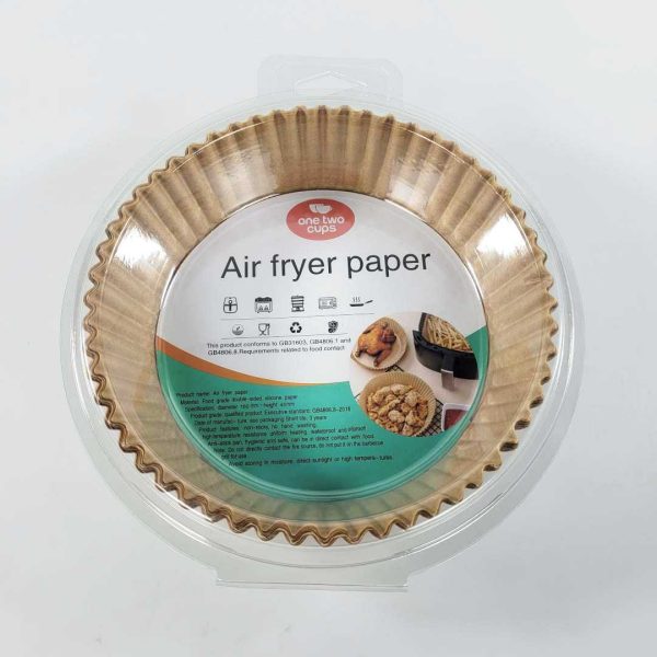 One Two Cups Kertas Minyak Alas Air Fryer Paper Oilproof 16cm 50 PCS - XK16