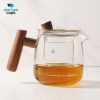 One Two Cups HMLOVE Teko Teh Kaca dengan Saringan Glass Teapot 480ml - HM4