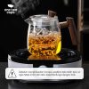 One Two Cups HMLOVE Teko Teh Kaca dengan Saringan Glass Teapot 480ml - HM4