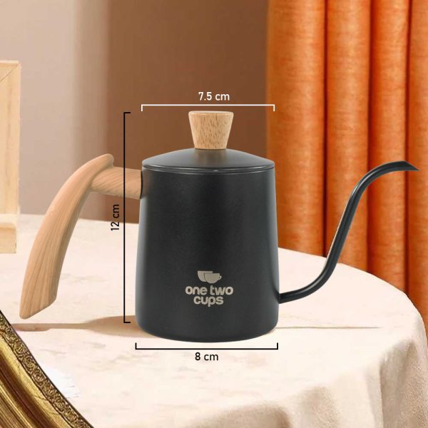 One Two Cups Teko Leher Angsa Gooseneck Pour Over Drip Kettle 350ml - AGB-35