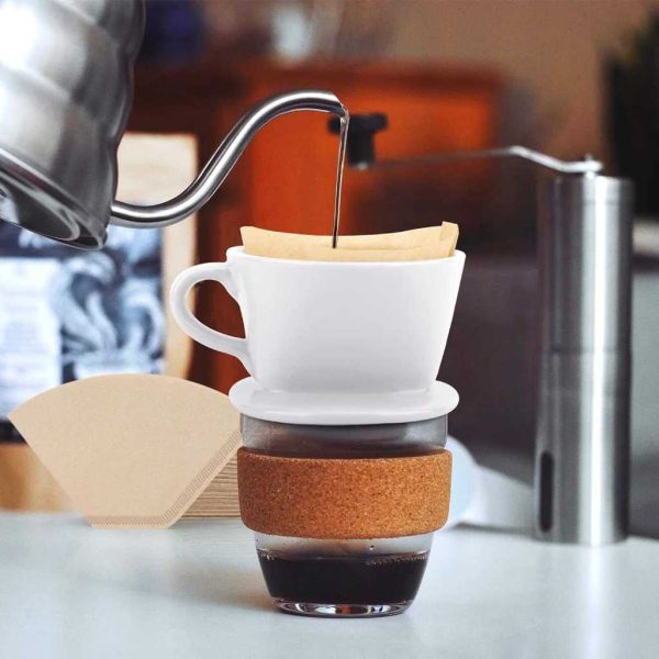 One Two Cups Kertas Saringan Kopi Filter Paper V60 1-4 Cups 100 PCS - U102
