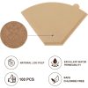 One Two Cups Kertas Saringan Kopi Filter Paper V60 1-4 Cups 100 PCS - U102