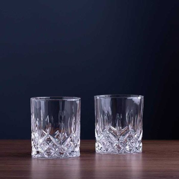 One Two Cups Gelas Crystal Classic Rock Glass 200ml - NRB14