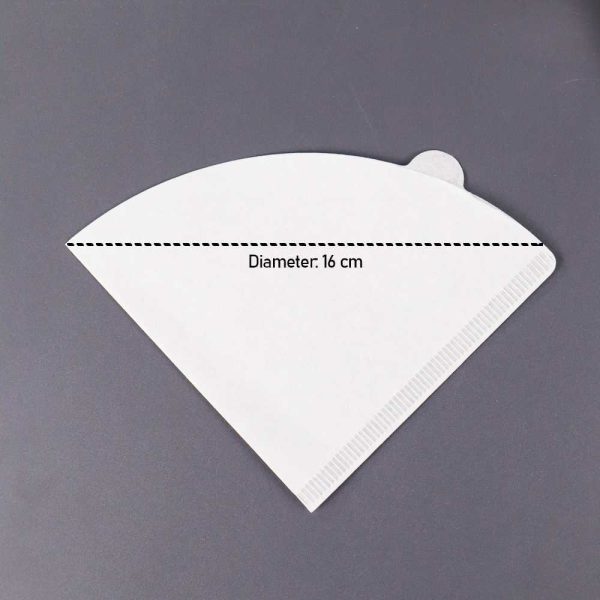 One Two Cups Kertas Saringan Kopi Coffee Filter V60 2-4 Cups 100 PCS - V02