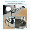 One Two Cups Teko Teh Kettle Pot 1 Liter with Filter - A2- silver
