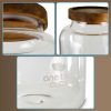 One Two Cups Toples Kaca Penyimpanan Makanan Glass Storage Jar - HC125
