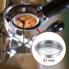One Two Cups Basket Blind Filter Portafilter Backflush Stainless Steel - Y582