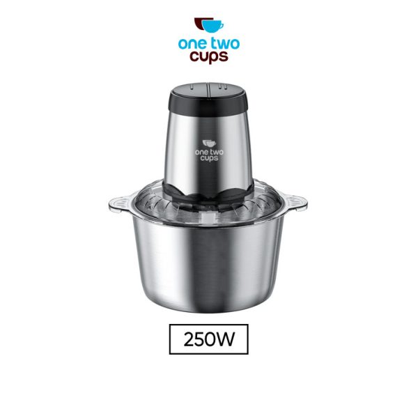 One Two Cups Food Processor Penggiling Daging Meat Chopper 2L 250W - JJ-1966