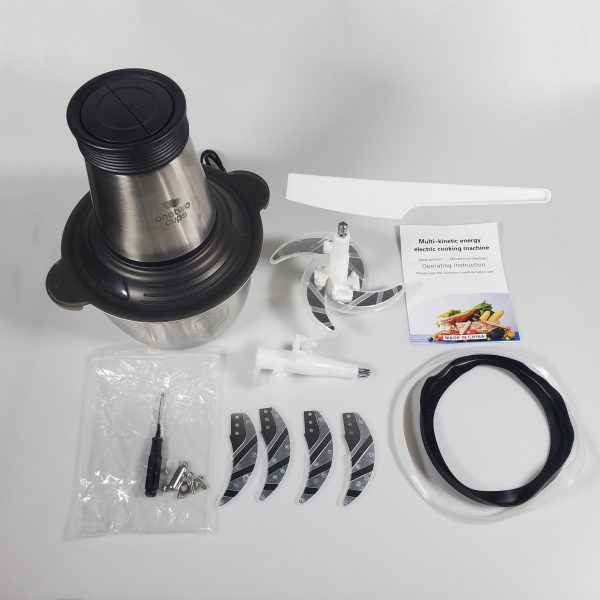 One Two Cups Food Processor Penggiling Daging Meat Chopper 2L 250W - JJ-1966