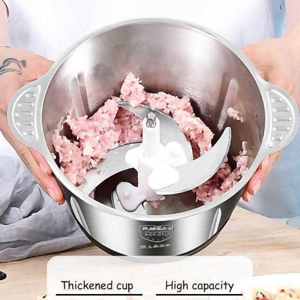 One Two Cups Food Processor Penggiling Daging Meat Chopper 2L 250W - JJ-1966