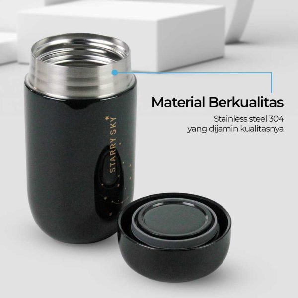 One Two Cups Botol Minum Tumbler Panas Dingin Stainless Steel 200ml - JQ059